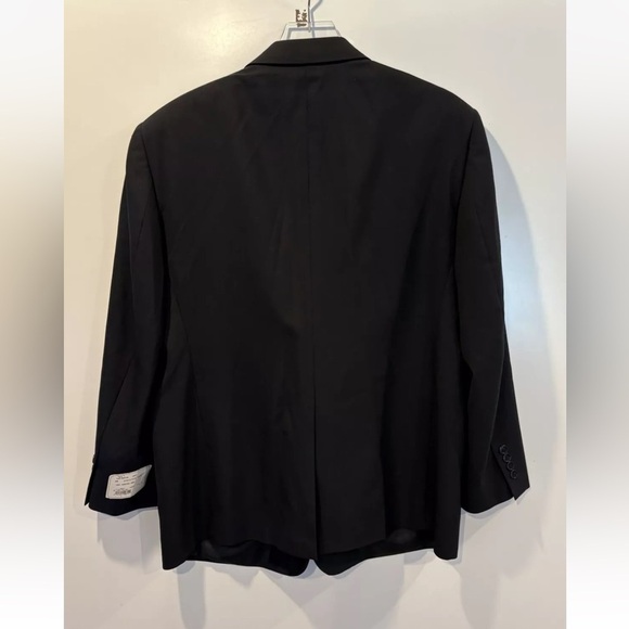 NWT Palm Beach‎ Navy Blue Blazer Jacket Suit Separate Mens Size 46S - Picture 3 of 7